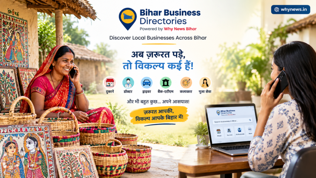 Bihar Business Directories connects Bihar customers with village businesses, handmade basket sellers, Mithila painting artists and local services