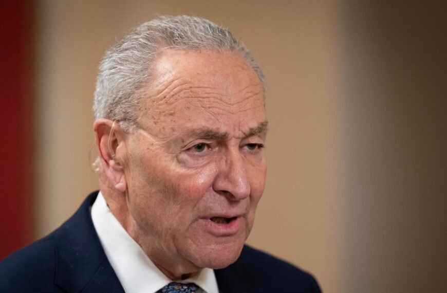 Schumer says he won’t step down as Senate Democratic leader despite government funding uproar