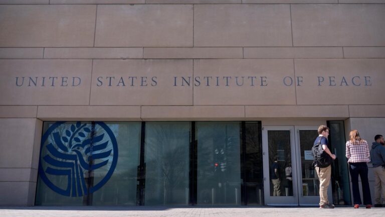 A DOGE employee is put in charge of the US Institute of Peace, a court filing alleges