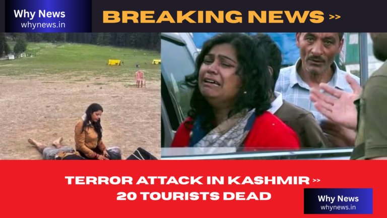 Horror in Paradise: Terror Attack Kills 20+ Tourists in Kashmir's Pahalgam