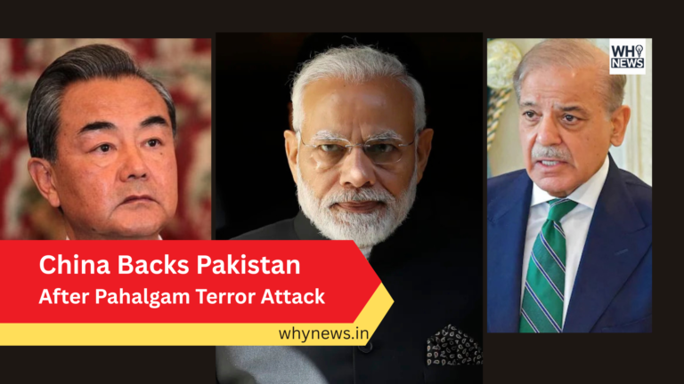 China Backs Pakistan, Urges Restraint After Pahalgam Terror Attack
