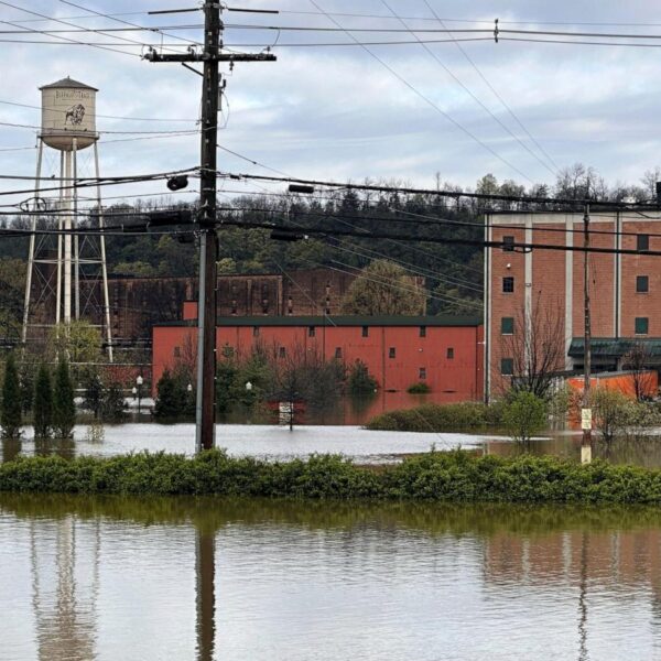 Kentucky flood forces Buffalo Trace Distillery to temporarily…