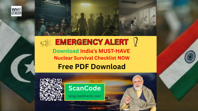 EMERGENCY ALERT: Download India's MUST-HAVE Nuclear Survival Checklist NOW! Free PDF Download
