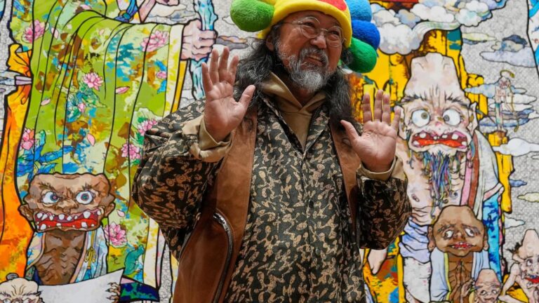 Japanese artist Takashi Murakami opens exhibit in Ohio museum with more than 100 works