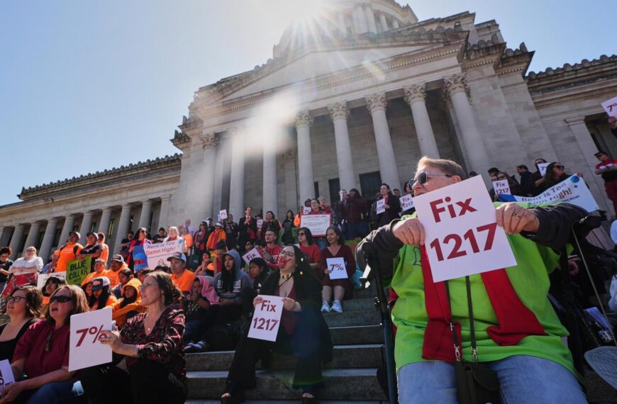 Washington governor signs rent-control bill into law