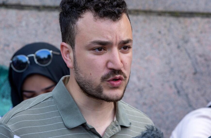 Judge says deporting Mahmoud Khalil for his beliefs would likely violate constitution