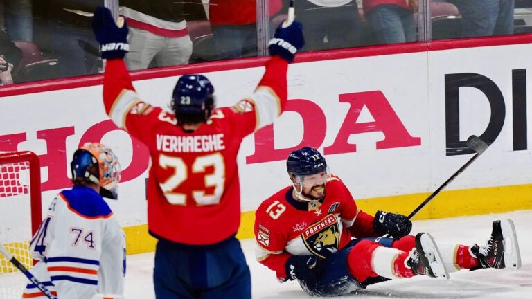 The Florida Panthers beat the Edmonton Oilers 5-1 in Game 6 to win back-to-back Stanley Cup titles