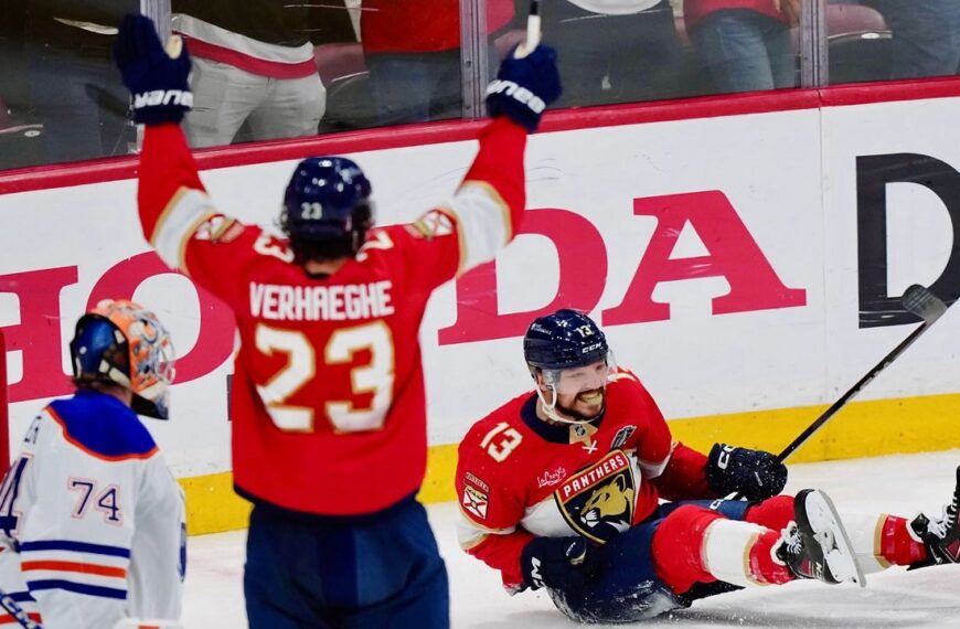 The Florida Panthers beat the Edmonton Oilers 5-1 in Game 6 to win back-to-back Stanley Cup titles