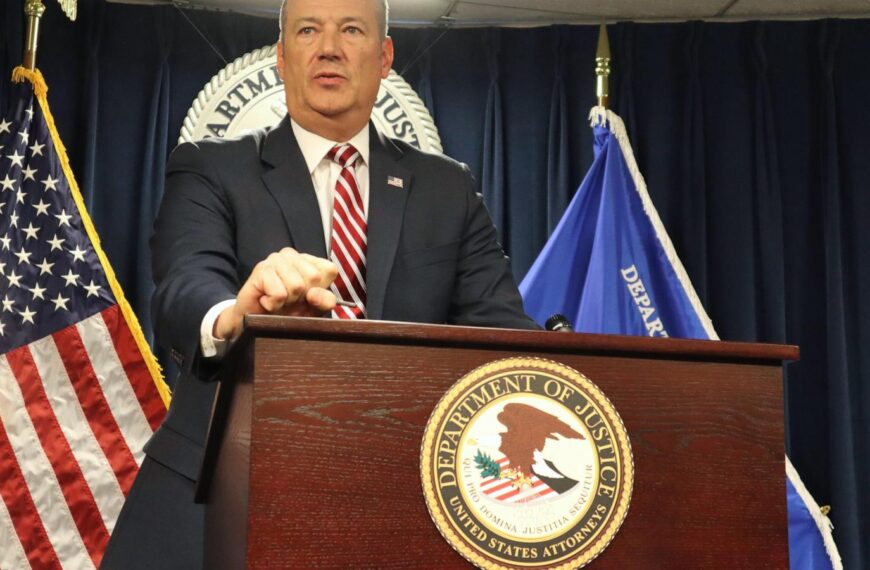 ICE chief defends agents’ use of masks, decries sanctuary jurisdictions