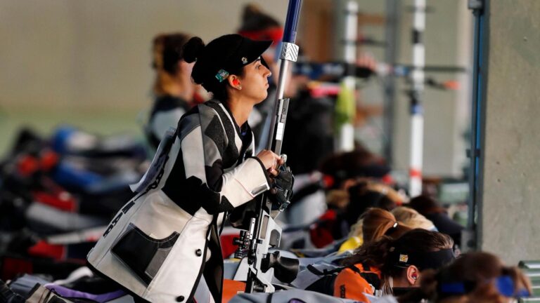 Connecticut man gets 33 years in prison for stray-bullet killing of Olympian's mother