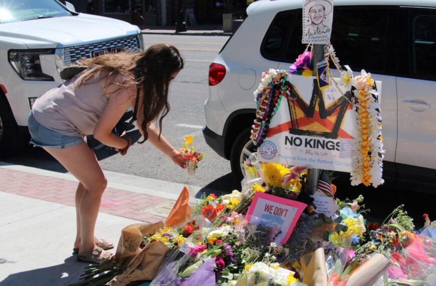 Man arrested after Utah ‘No Kings’ rally shooting…