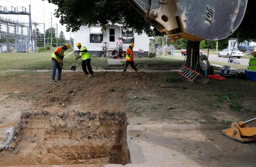 Flint’s still-unfinished lead pipe replacement serves as cautionary tale to other cities