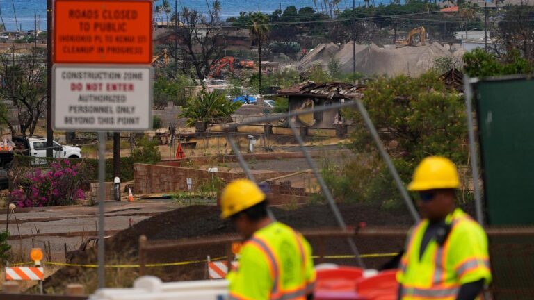 50 trucks will spend 5 months transporting Lahaina wildfire debris to a Maui landfill
