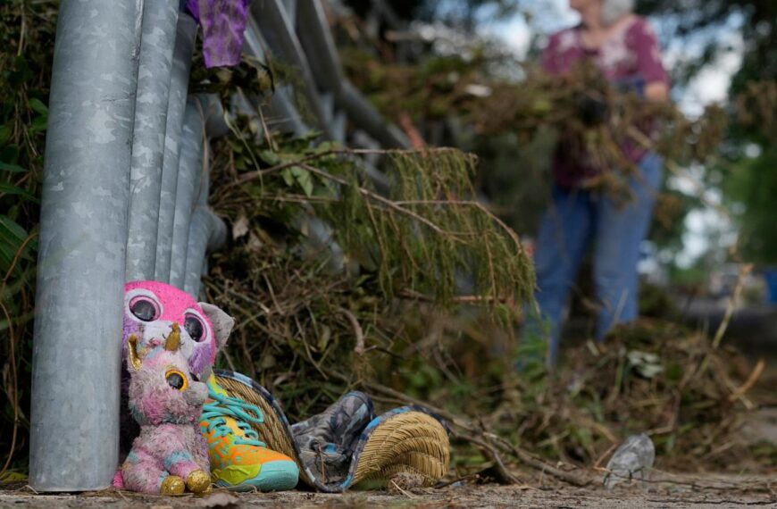 Searchers in helicopters and on horseback scour Texas flood debris for the missing