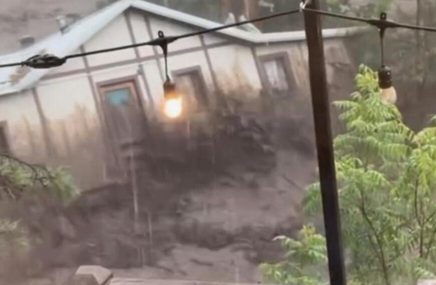 3 missing, house swept away as flash flooding hits mountain village in New Mexico