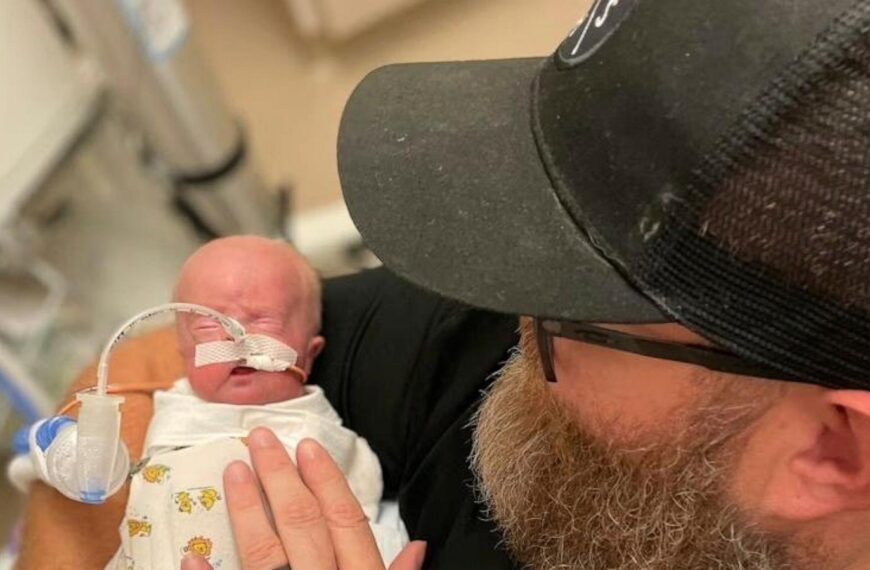 Most premature baby celebrates his 1st birthday with…