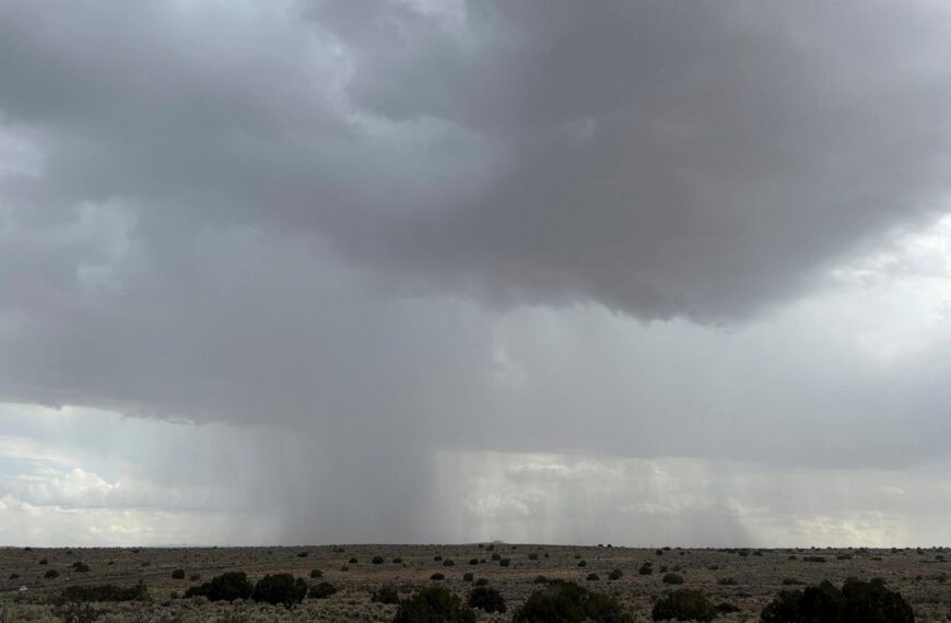 Monsoon season brings the promise of rain for the arid southwestern US