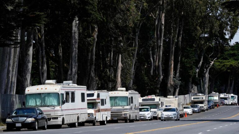 San Francisco to ban homeless people from living in RVs with new parking limit