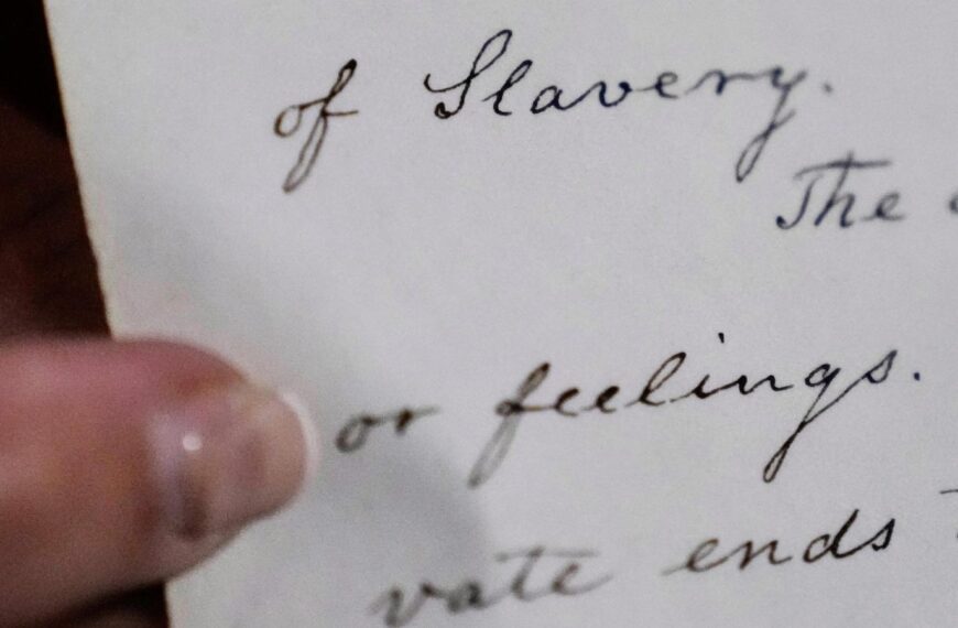 Anti-slavery document from 1847 reveals American Baptists’ commitment to abolition