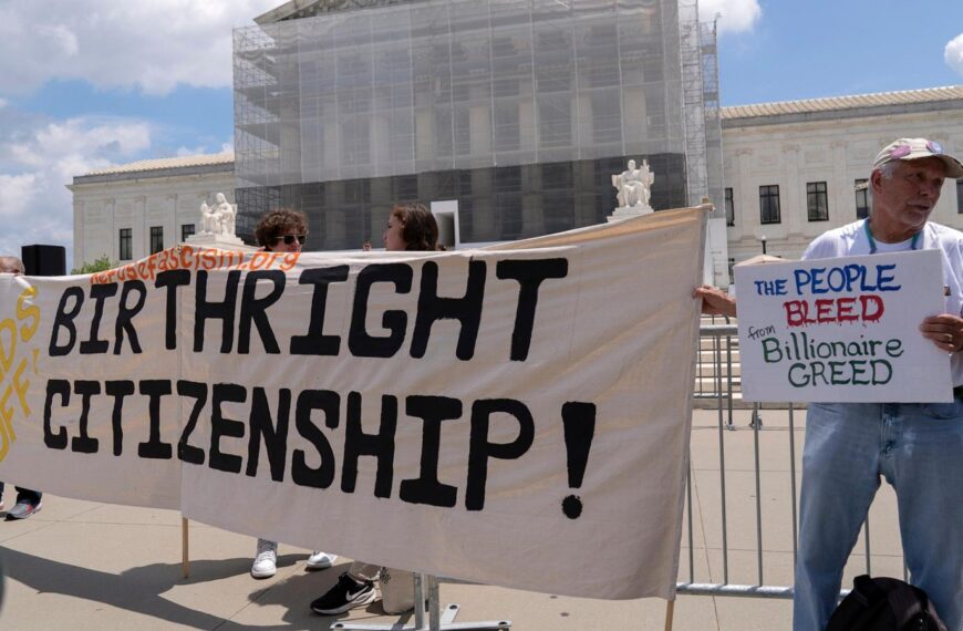 Judge blocks Trump’s birthright citizenship restrictions in third…