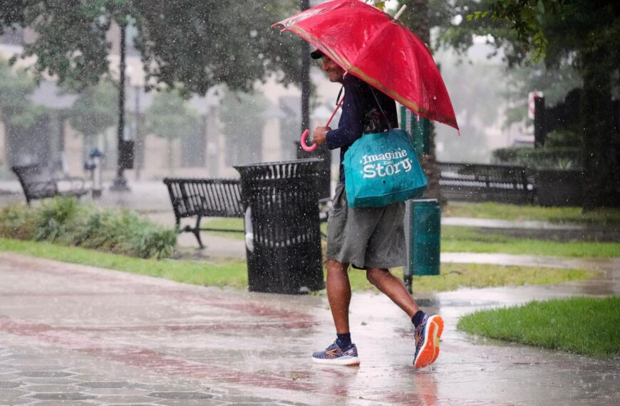 System over Florida has potential to develop into…