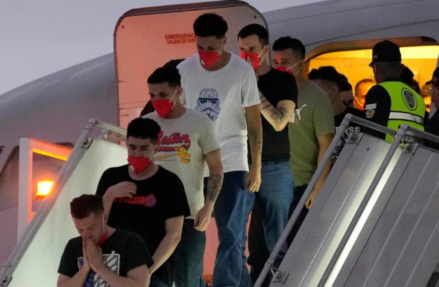 Makeup artist is one of the US deportees…