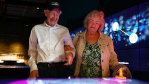 Memory cafes at the National Comedy Center ignite…