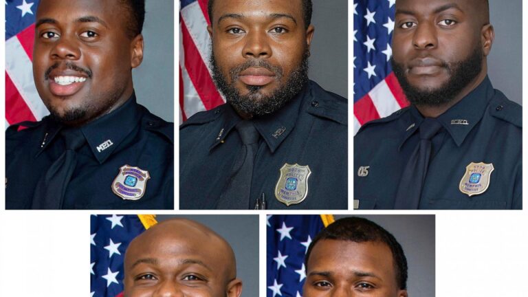 New sentencing dates set for 5 former Memphis, Tennessee, officers in Tyre Nichols case