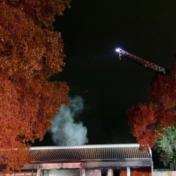 Suspect arrested after car crashes into post office&hellip;