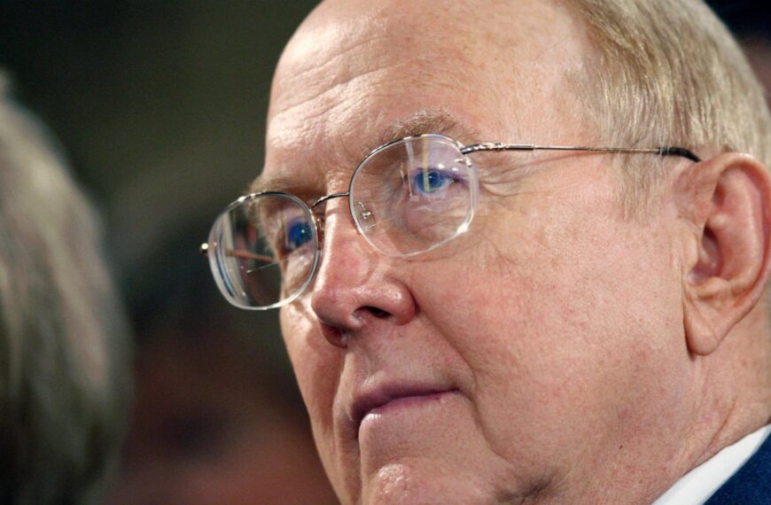James Dobson, influential founder of conservative Christian group Focus on the Family, dies age 89
