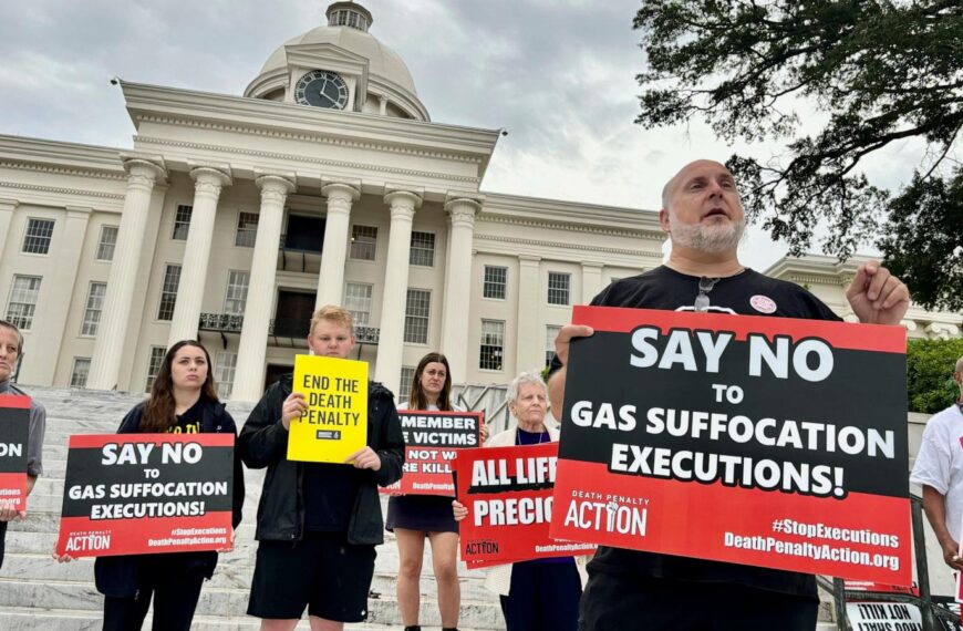Alabama sets October execution using nitrogen gas