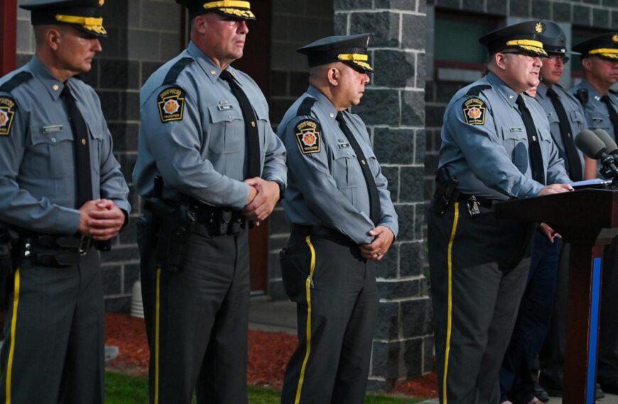 Wounded Pennsylvania troopers recovering after chaotic shooting that left gunman, neighbor dead