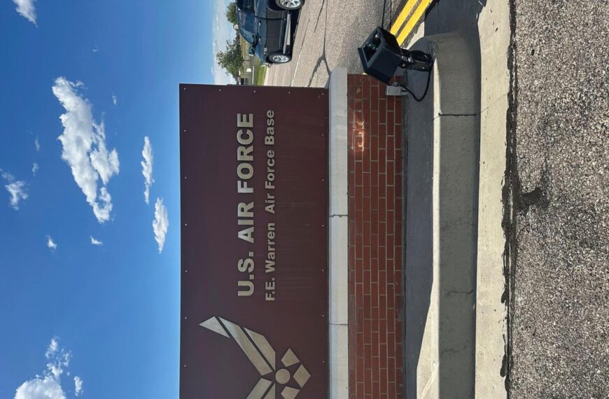 2nd Wyoming airman in a month is accused of manslaughter after a fatal shooting