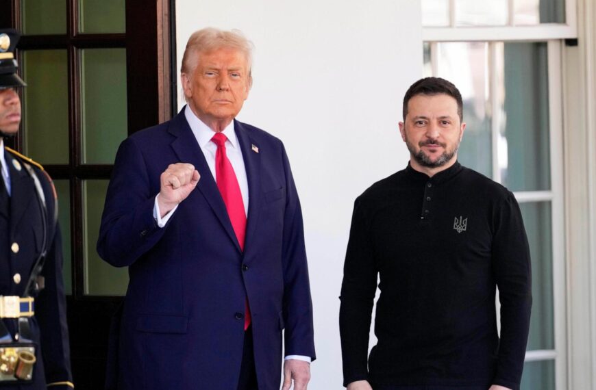 Zelenskyy brings Europe’s top leaders with him to meet Trump on ending Russia’s war