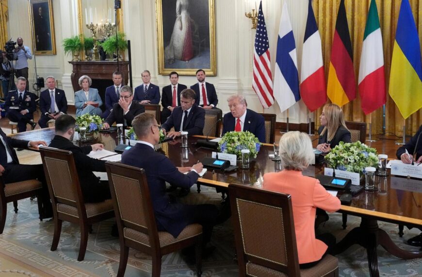 Takeaways from Trump’s meeting with Zelenskyy and Europeans: Praise, security talks, more meetings