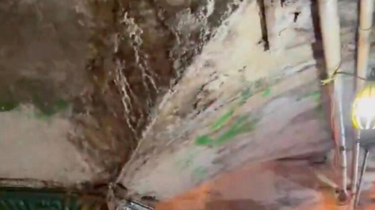 Flames and smoke force passengers to flee New York City area train