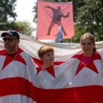 Thousands protest for a ‘Free DC’ on the fourth week of federal control in Washington