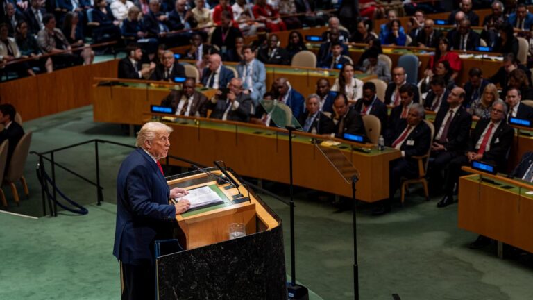 Trump says he was victim of 'triple sabotage' at UN and Secret Service is looking into the matter