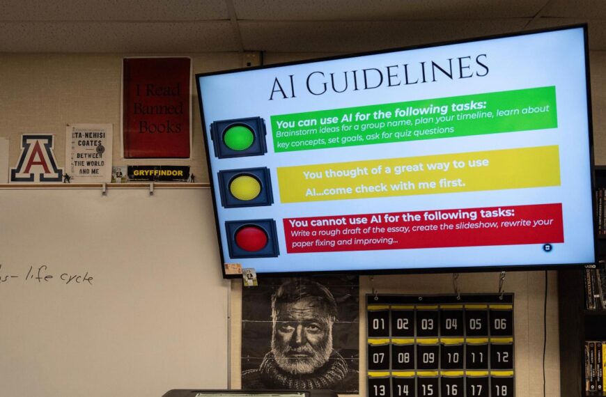 As AI tools reshape education, schools struggle with how to draw the line on cheating