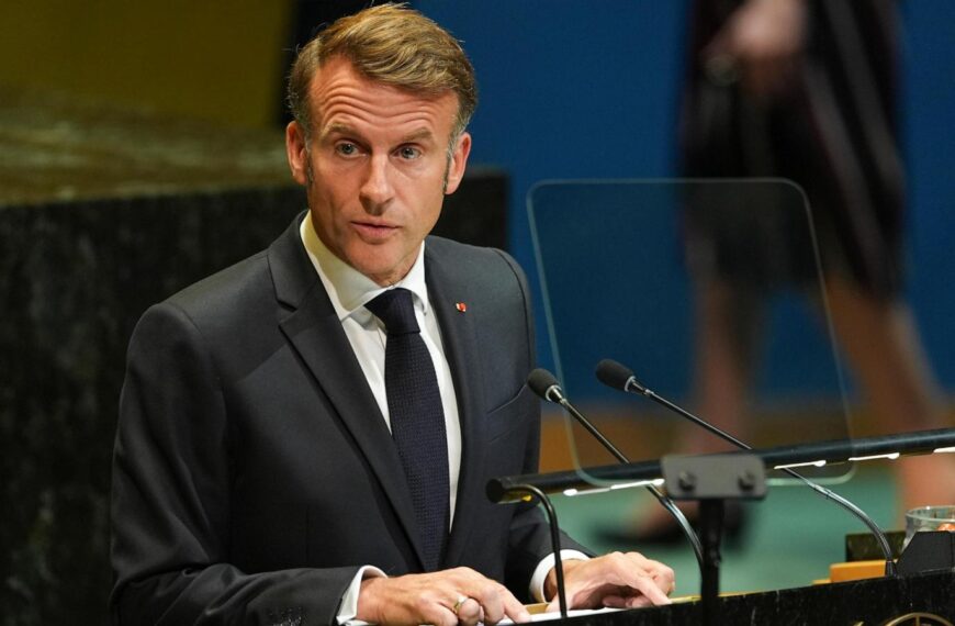 ‘Everything’s frozen for you’: Stopped on the street by NYC police, France’s Macron calls … Trump