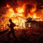 Wildfire scorches historic California gold mining town, burning multiple homes
