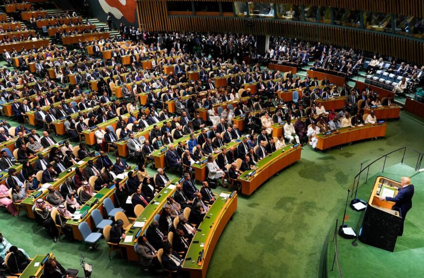 Trump tells UN in speech that it is ‘not even coming close to living up’ to its potential