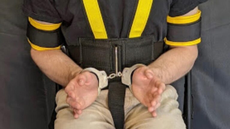 Democratic senators demand answers on ICE's use of full-body restraints