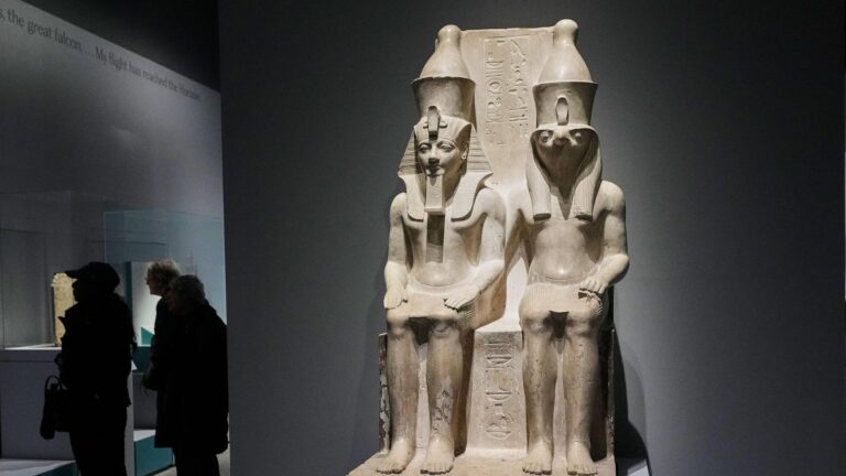 Met Museum's first Egypt show in over a decade brings ancient gods, goddesses to life