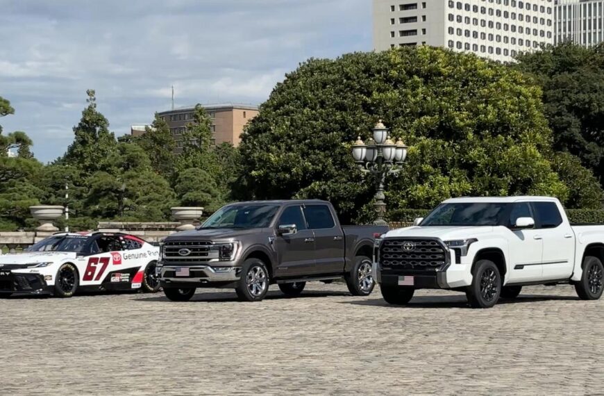 Ford’s enormous F-150 becomes unlikely part of Japan’s efforts to woo Trump