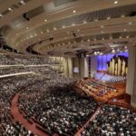 Latter-day Saints hold first general conference without a president in at least a century