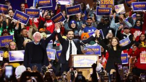 New York mayoral candidate Zohran Mamdani rallies voters…
