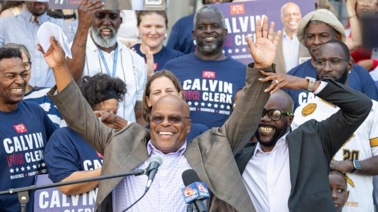 A New Orleans candidate's murder conviction was tossed but the state still challenges his past