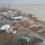 Storm decimates 2 Alaskan villages and drives more than 1,500 people from their homes