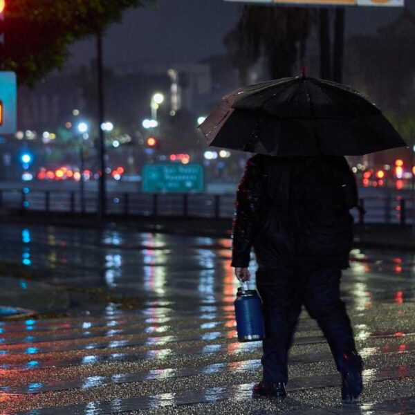 Rare October storm brings heavy rain and possible…